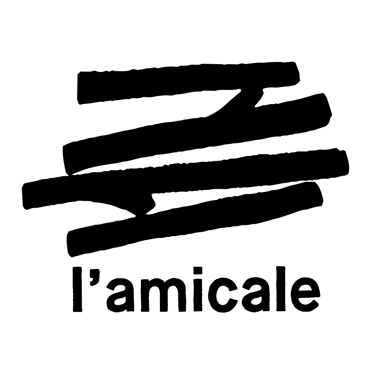Le logo de l'Amicale, une sorte de tas de bûche